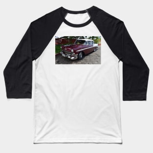 Classic Cars of Cuba Baseball T-Shirt